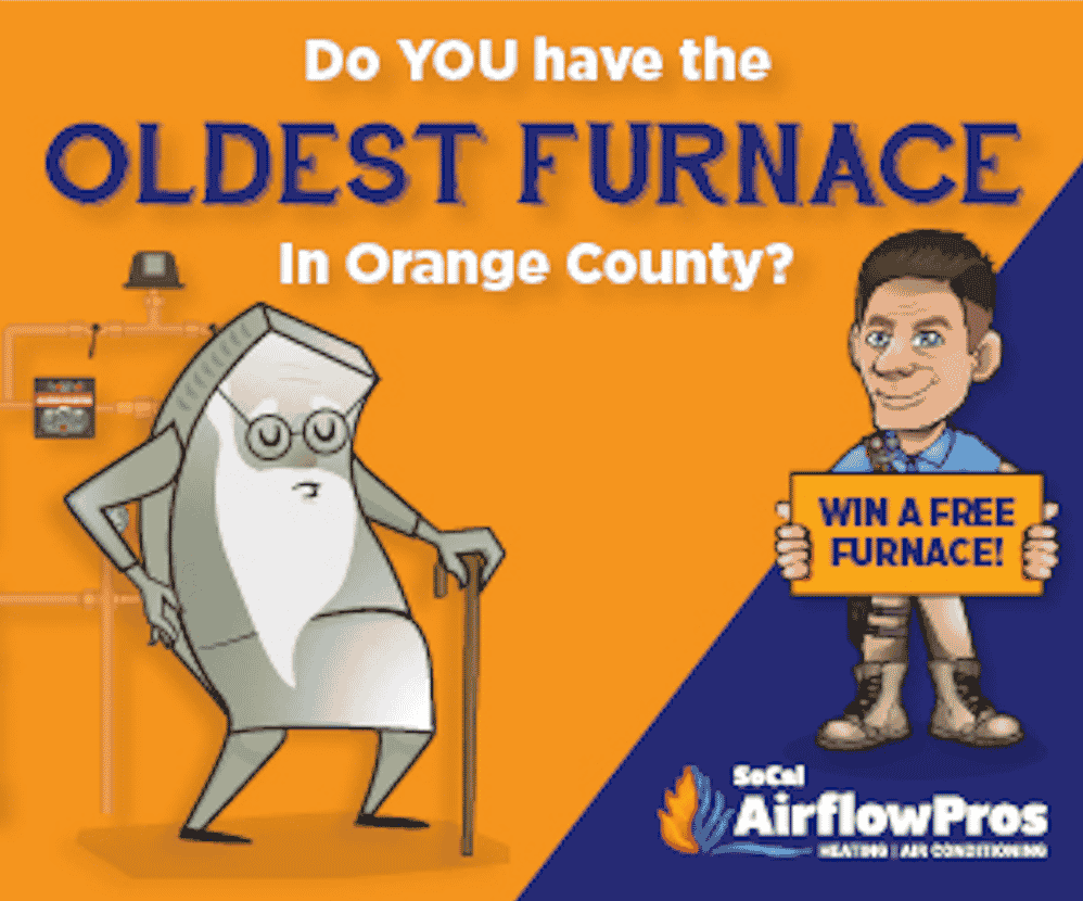SoCal Oldest Furnace Contest graphic
